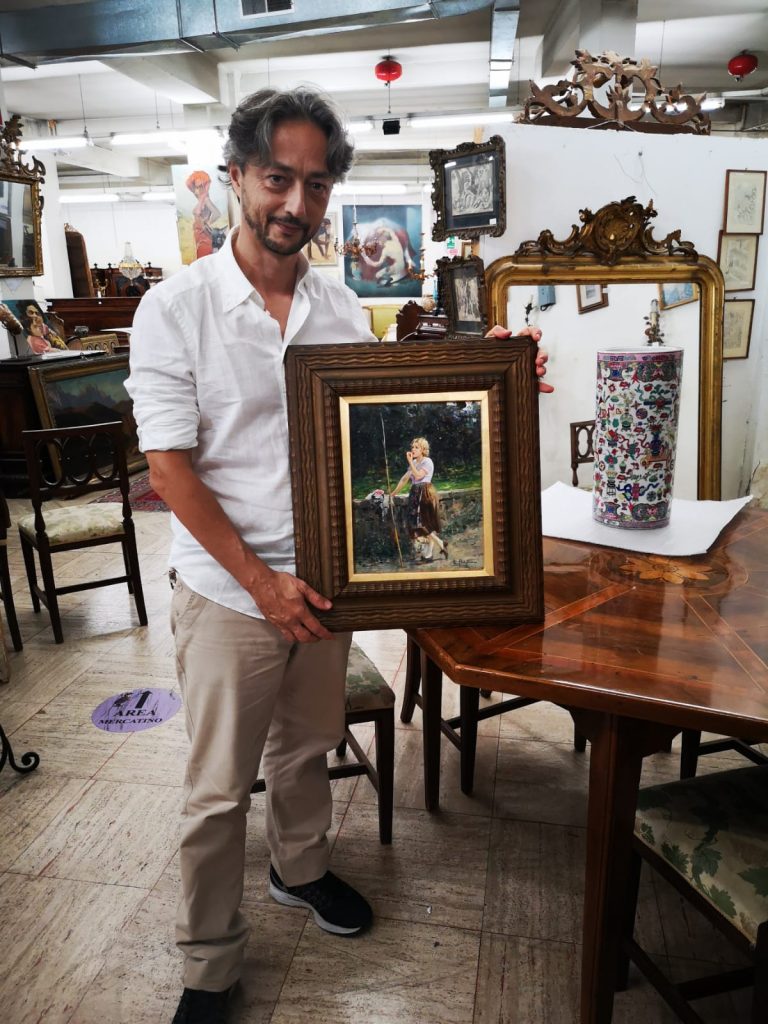 Compro Vendo quadri di Luca Postiglione - Antiquariato Europeo di Gianluca Scribano